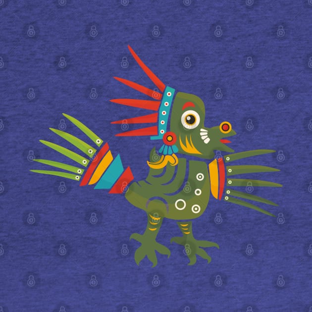 Aztec Bird by tatadonets